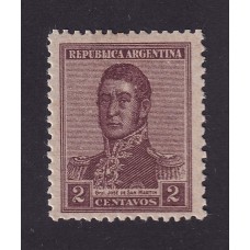 ARGENTINA 1918 GJ 481 ESTAMPILLA NUEVA CON GOMA FILIGRANA WHEATLEY BOND U$ 5